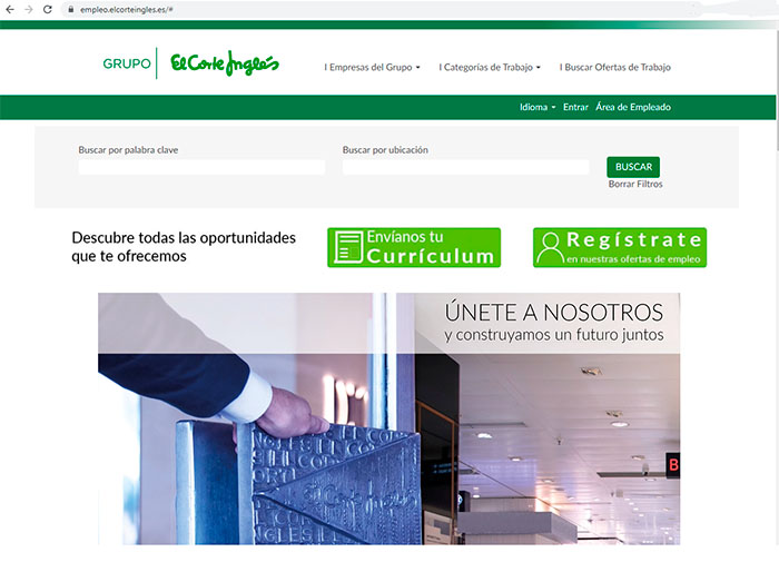 Teléfono del Portal de Empleo de El Corte Inglés – Atención al Candidato y Cómo Enviar tu Currículum